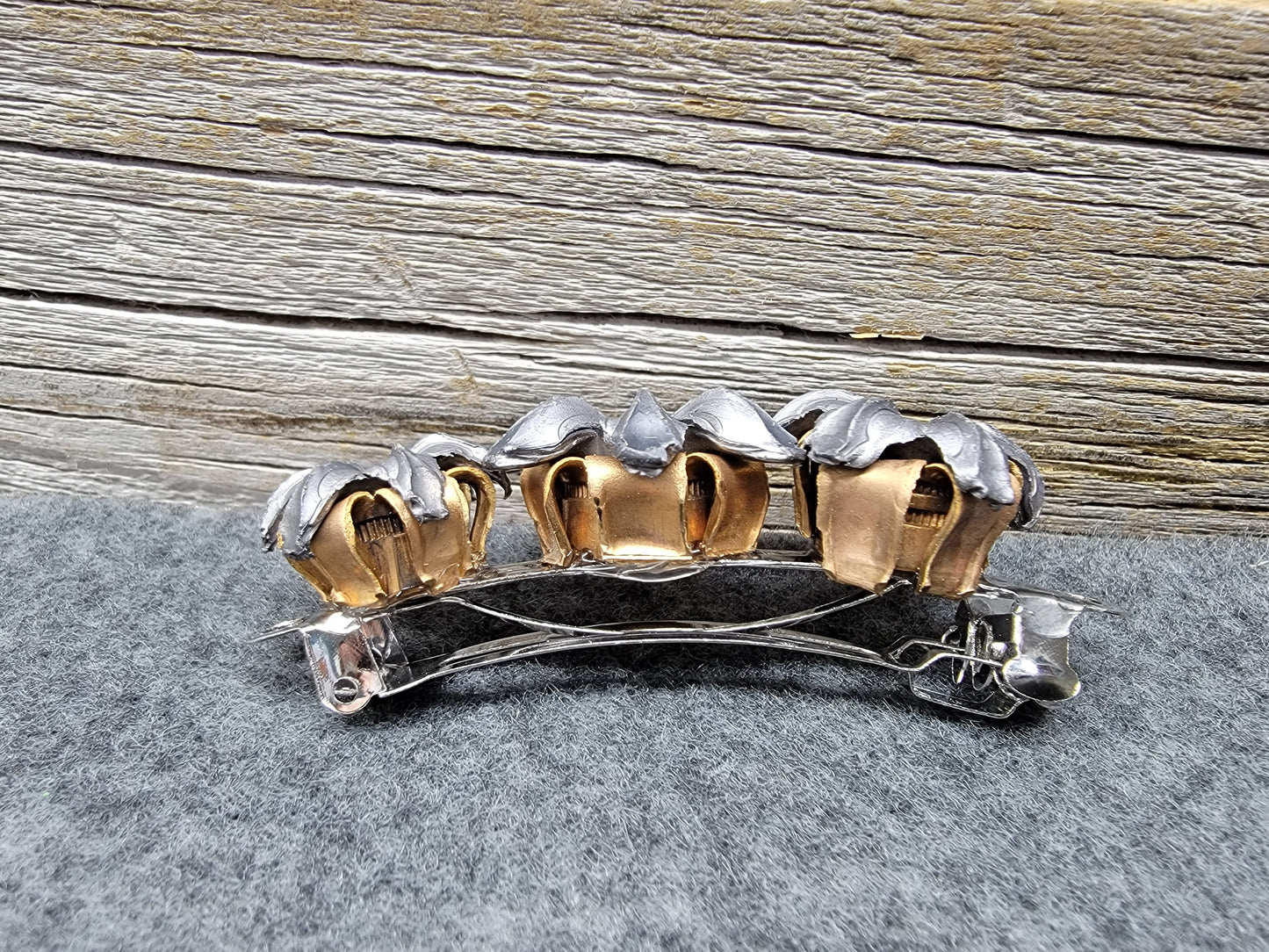 Bullet Flower Barrette