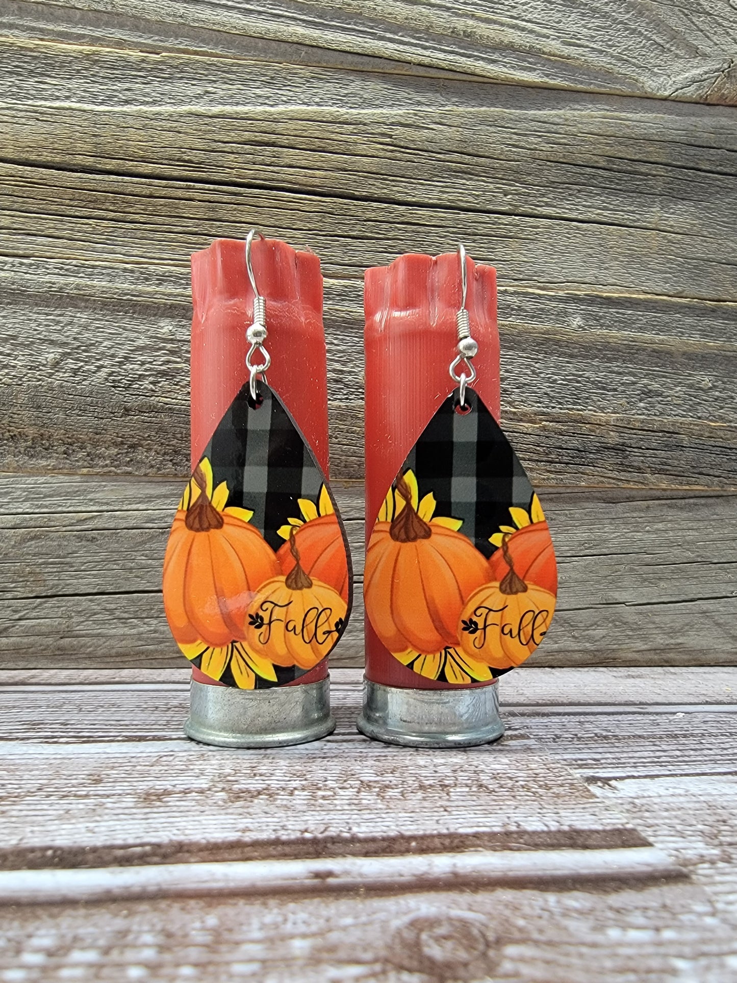 Fall Pumpkin Earrings
