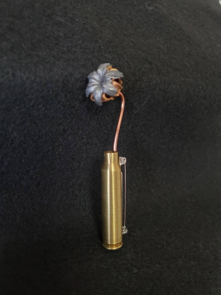 9mm Bullet Boutonniere