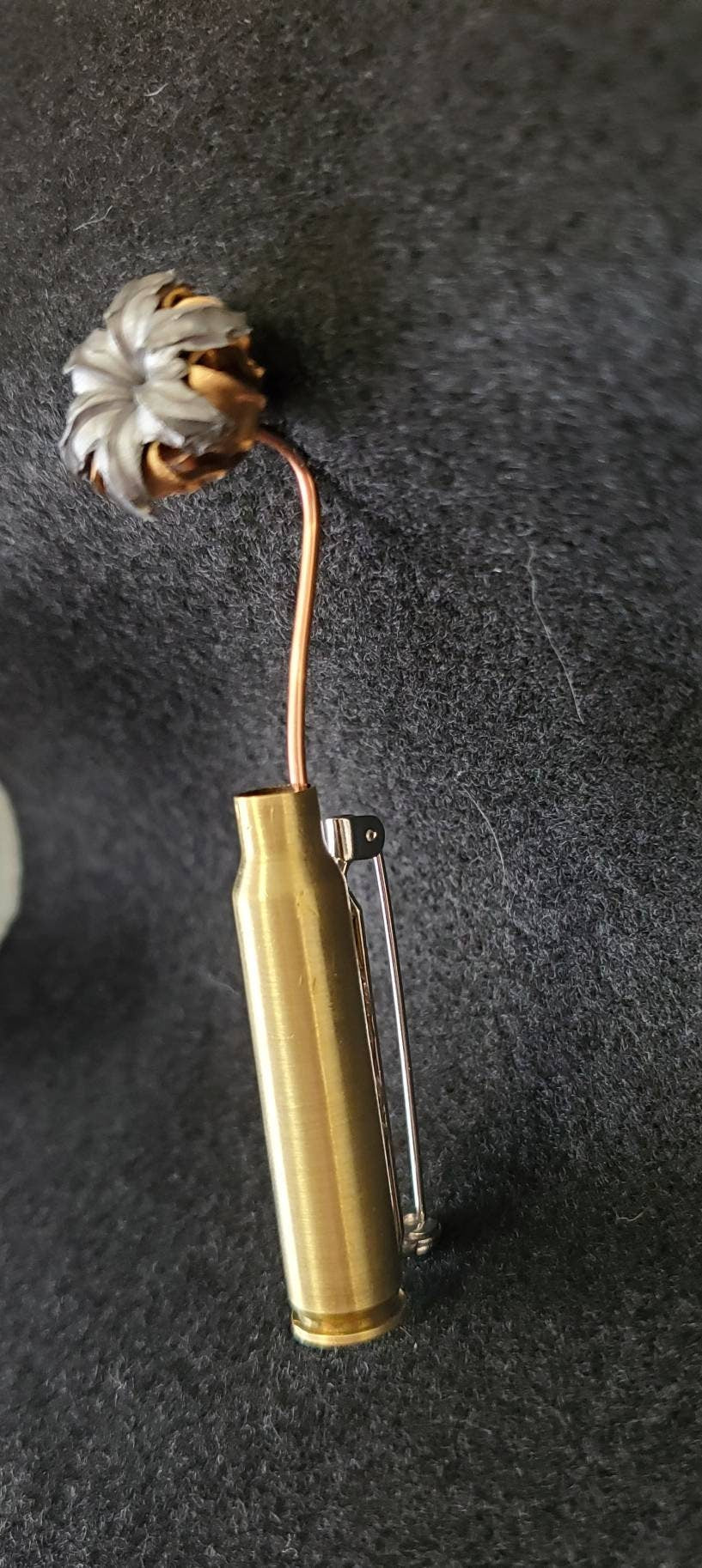 9mm Bullet Boutonniere