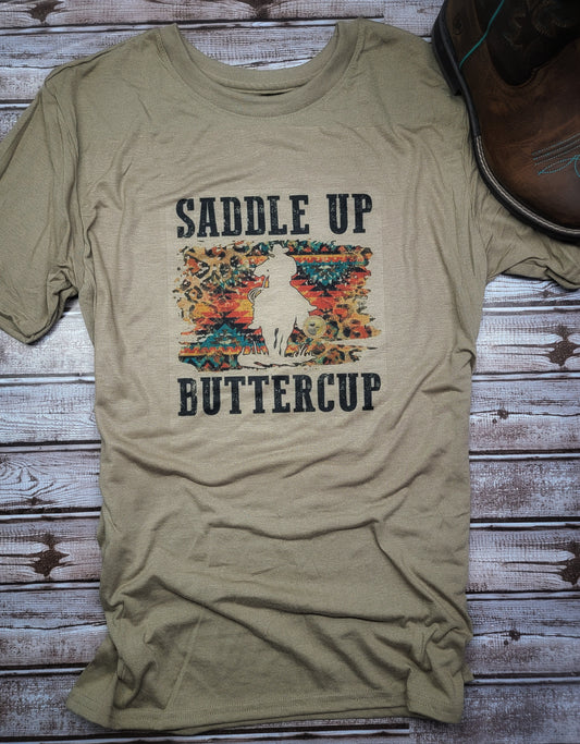 Saddle Up Buttercup Tee Shirt