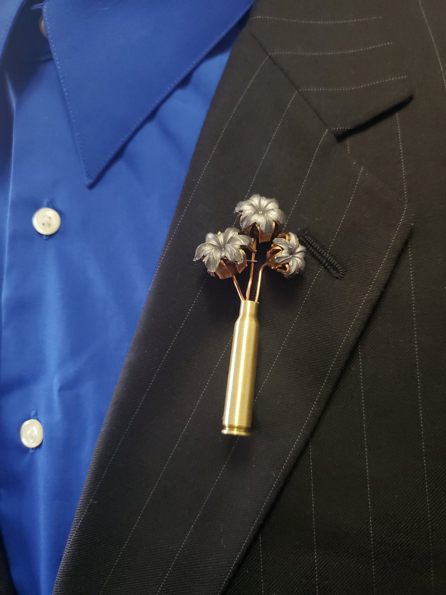 Triple Bullet Boutonniere